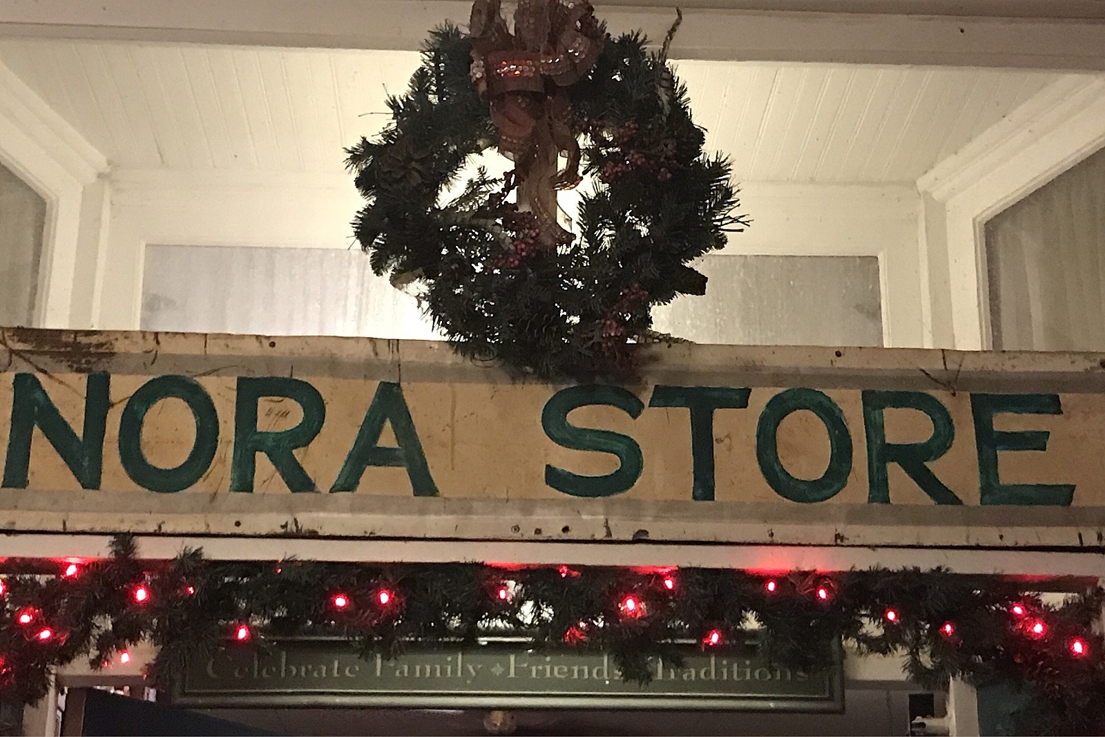 The festive front doors